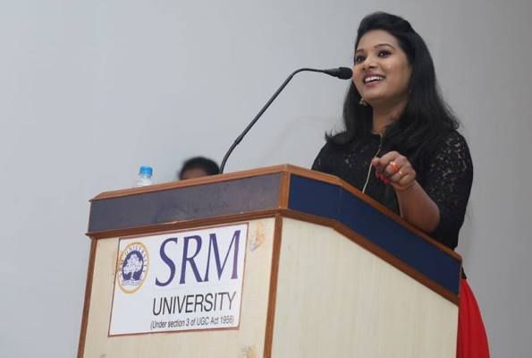 Dhivya Dhuraisamy at SRM University