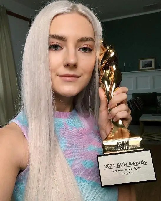 Eva Elfie won the AVN Awards - Best New Foreign Starlet