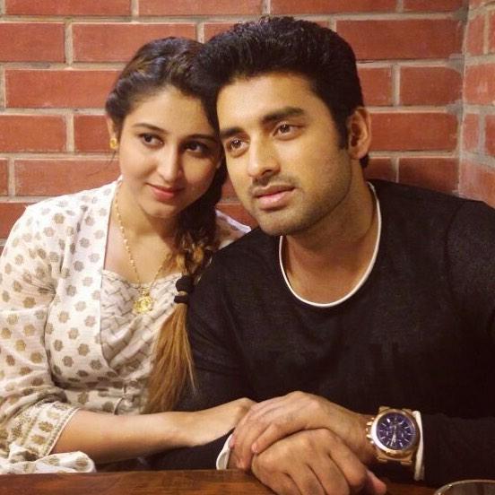 Oindrila Sen with Ankush Hazra