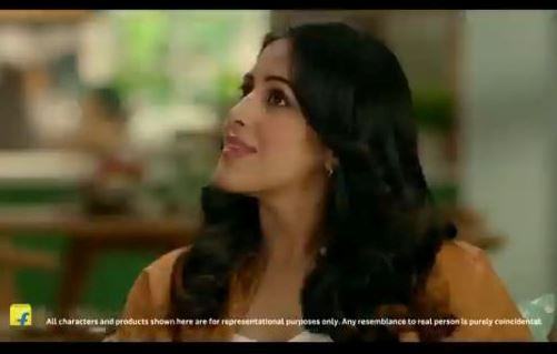 Diksha Juneja in the Flipkart Ad