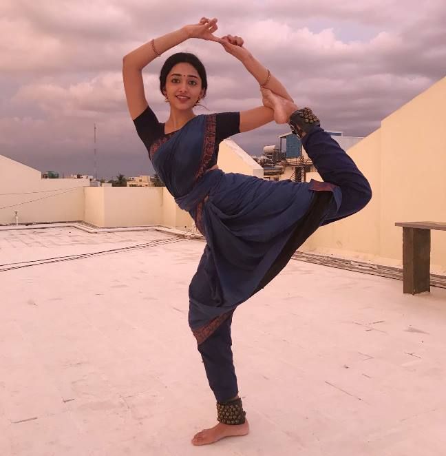 Preity Mukhundhan performing Bharatanatyam Dance Form