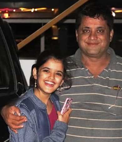 Ketaki Kulkarni with her Father